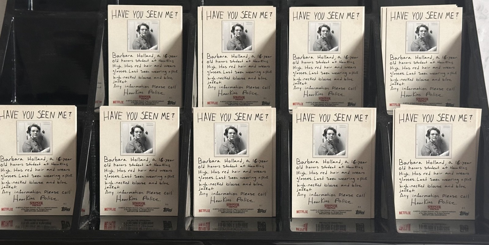 YOU PICK Tribute to Barb Insert Singles 2019 Topps Stranger Things Trading Cards