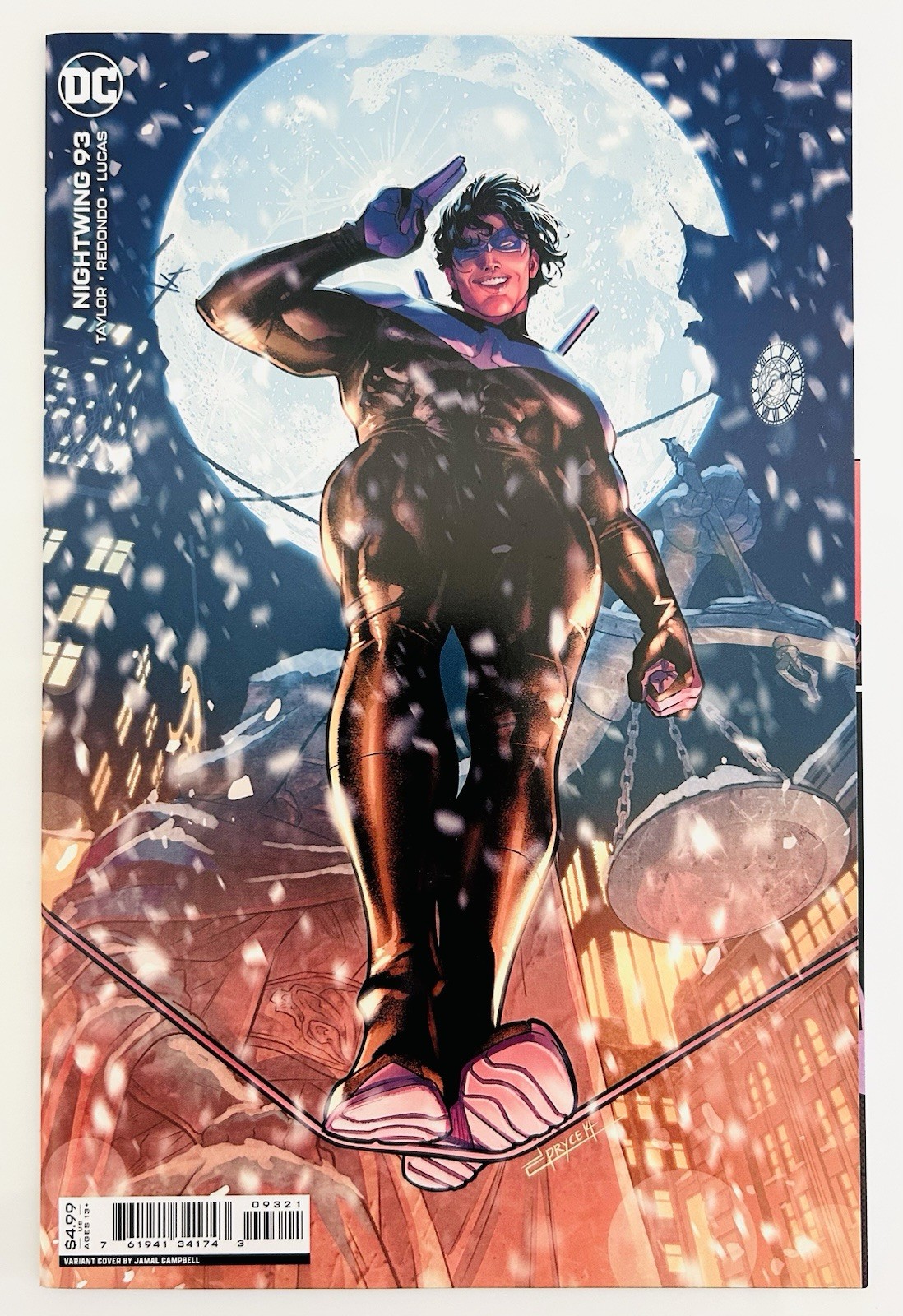Nightwing #93 Jamal Campbell Variant Cover B 2022 DC Comics – 1st Print