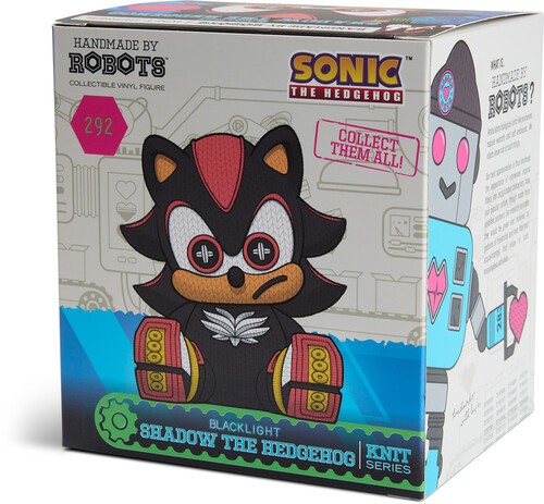 Handmade by Robots – Sonic the Hedgehog – Shadow #292 (Blacklight) [New Toy] L