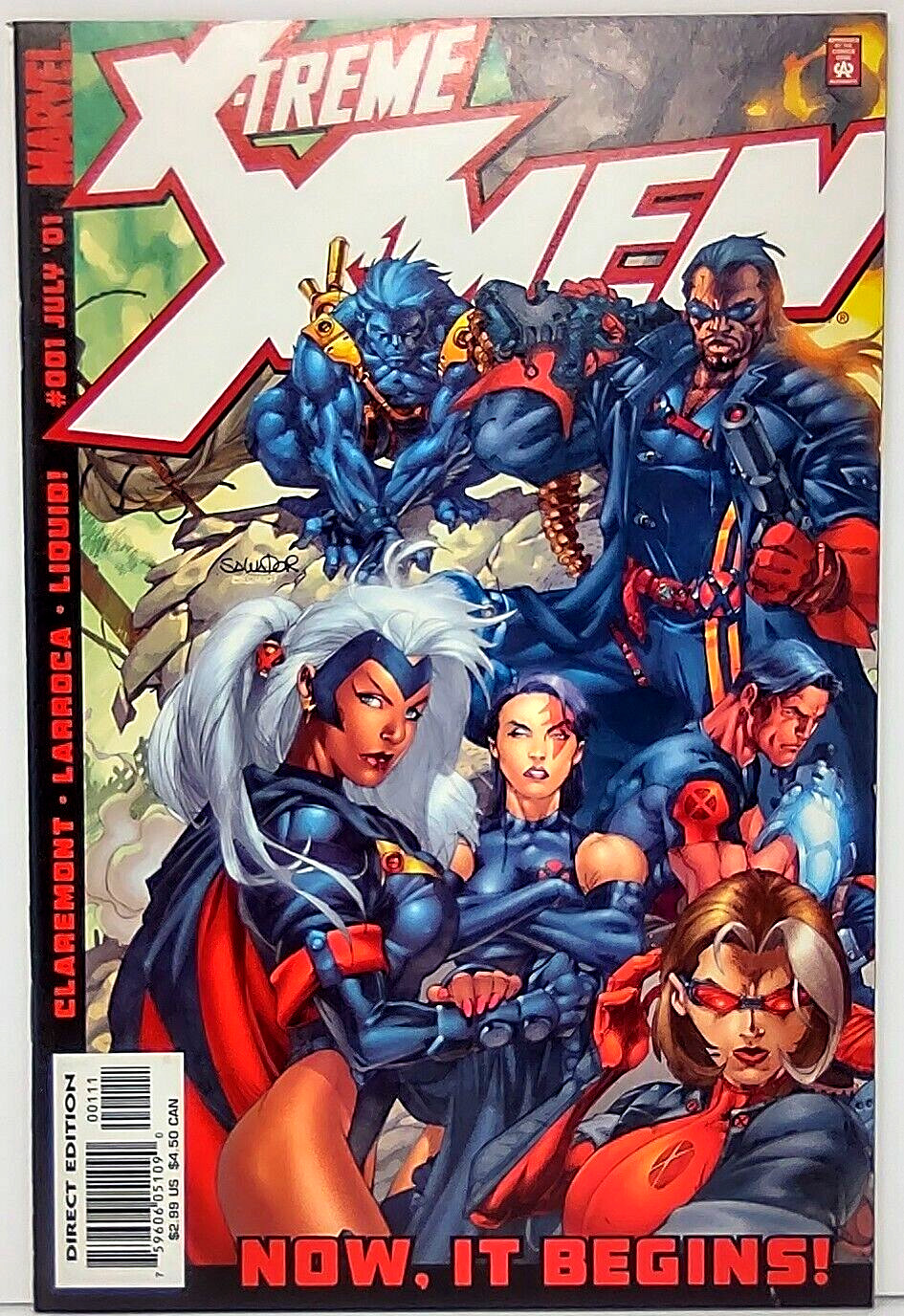 X-Treme X-Men Volume 1 Issues 1 2 3 4 5 6 Marvel Comics 2001 FN