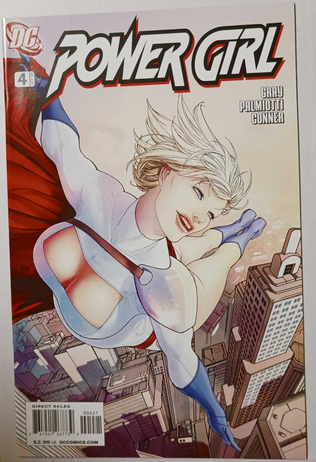 Power Girl #4 B Guillem March 1:10 Variant 2009