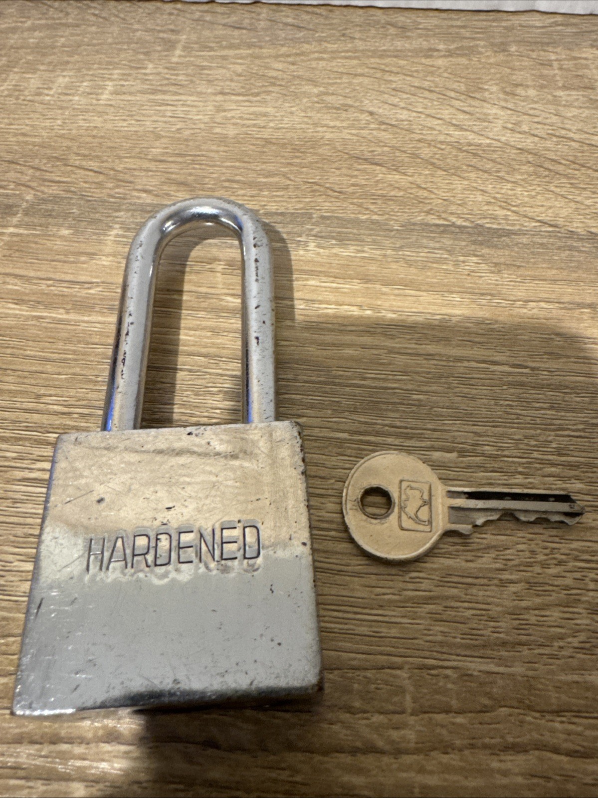 U.S. Lock Co. Padlock 6” Total Hardened Steel Tough Better Than Master