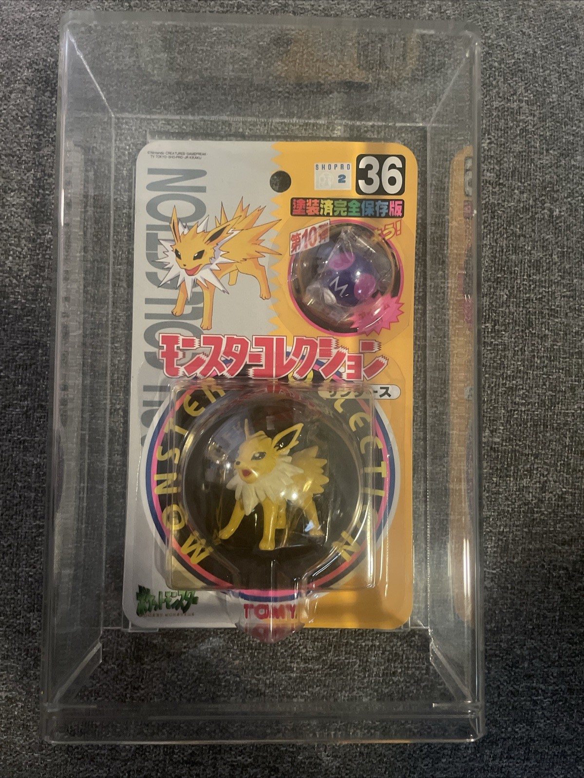 RARE | Pokemon Tomy JOLTEON Figure Monster Collection JAPAN VARIANT NOT AULDEY