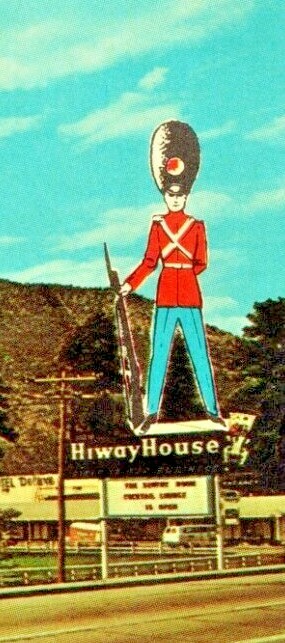 c1960 Flagstaff, AZ, Sentry Hiway House, roadside motel americana vintage cool