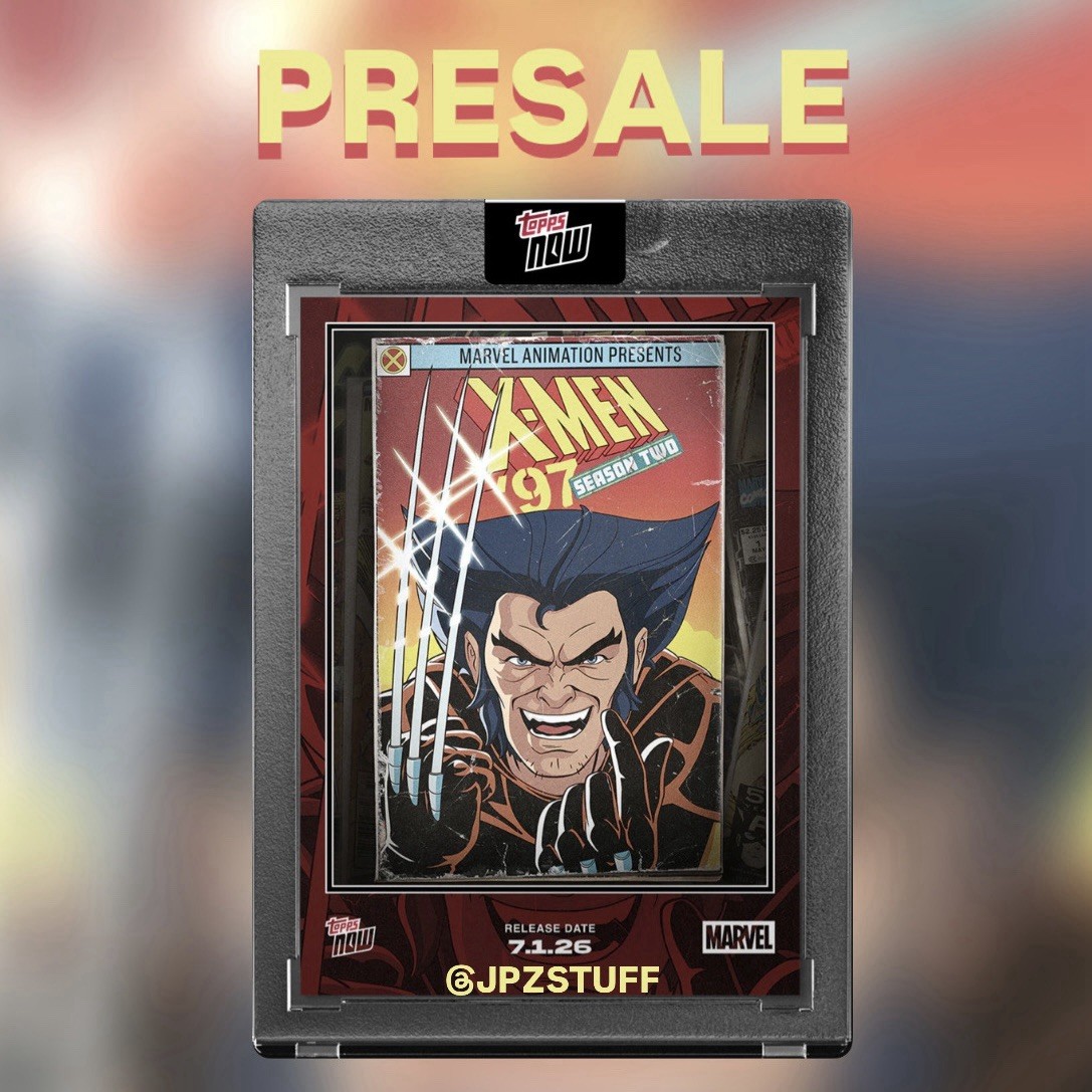 2026 Marvel Topps Now X-Men 97 Season 2 Poster Card PRESALE