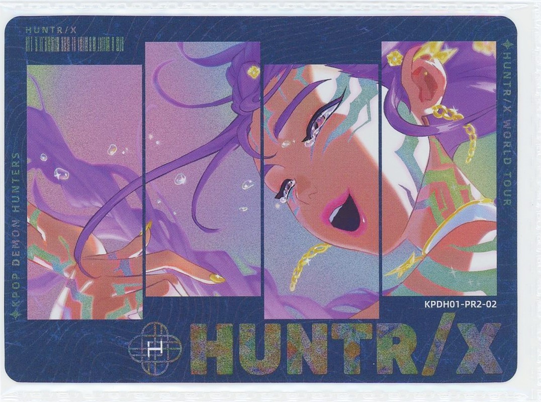 2026 Kayou KPop Demon Hunters Energy Edition #PR2-02 HUNTR/X PROMO