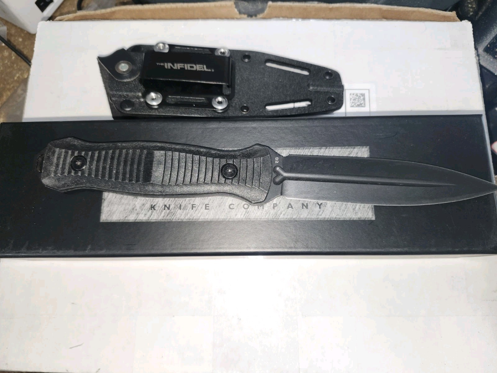 Benchmade Style Fixed blade Black