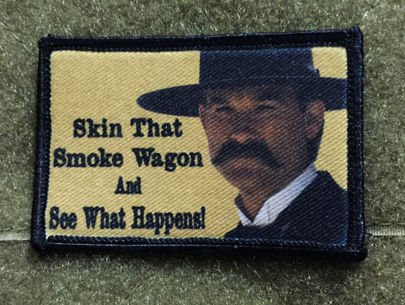 “Say When” Morale Patch Tombstone Tactical ARMY Hook Military USA Badge Flag
