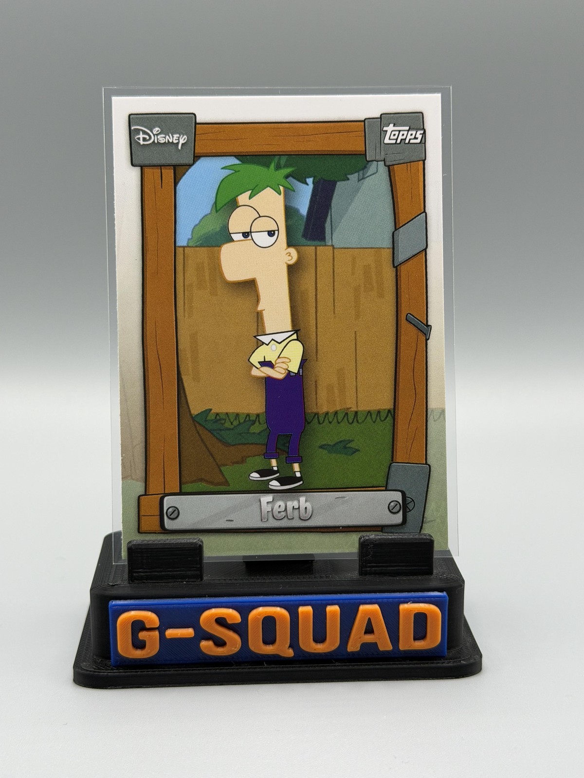 2026 Topps Disney Neon #P&F-2 Ferb Phineas & Ferb