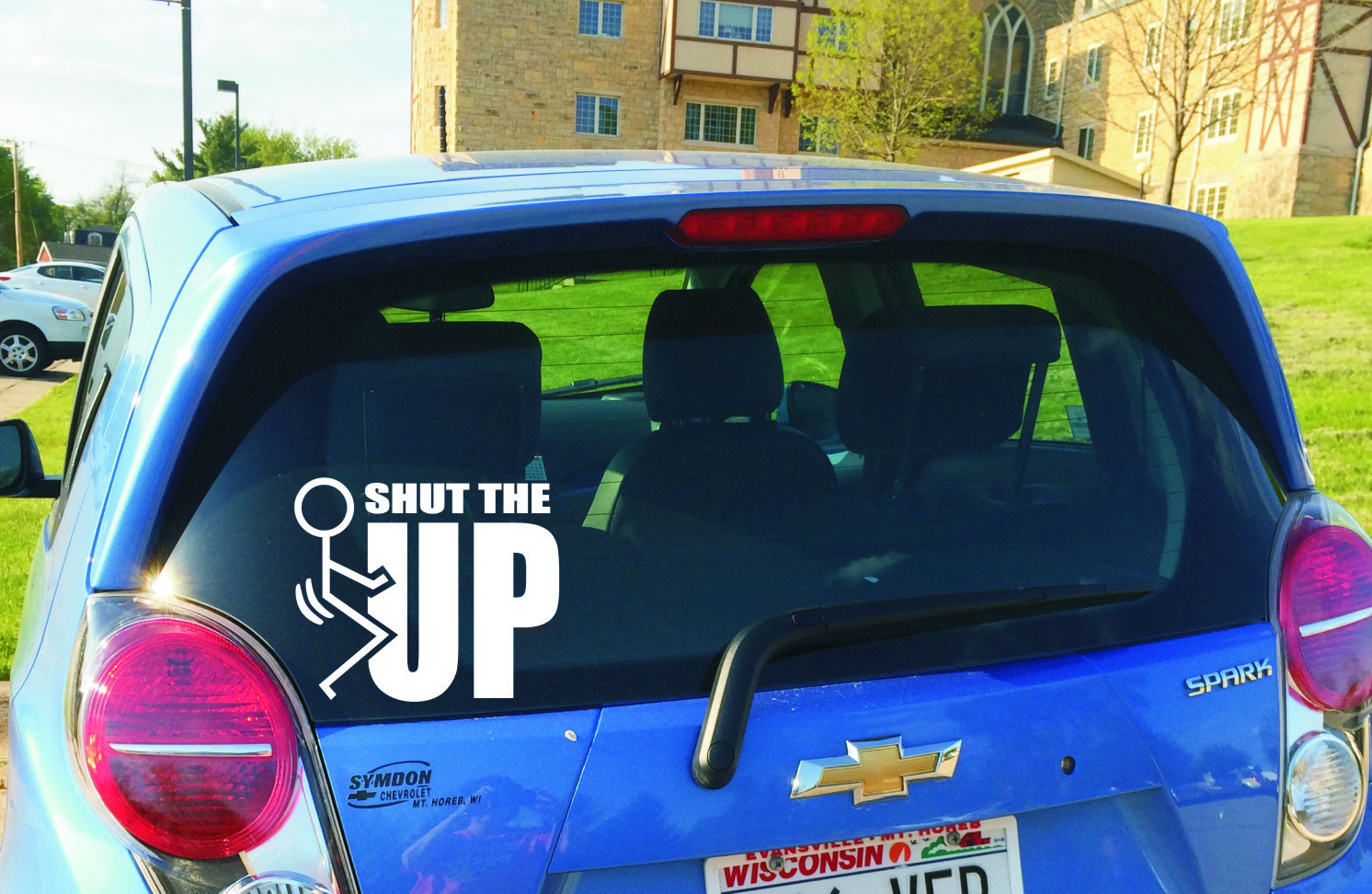 Shut the fck up Vinyl Decal Sticker Window Car Truck Drift JDM Funny