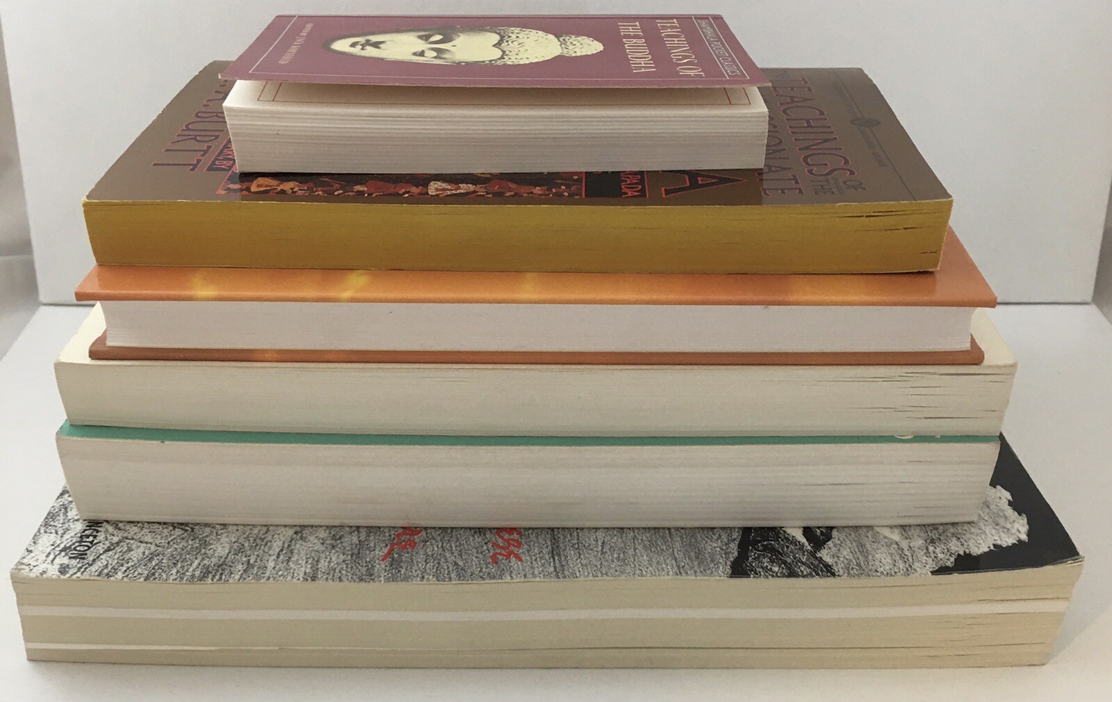 Buddhist Zen Enlightenment study 6 BOOK LOT Teachings of Buddha Japanese Culture