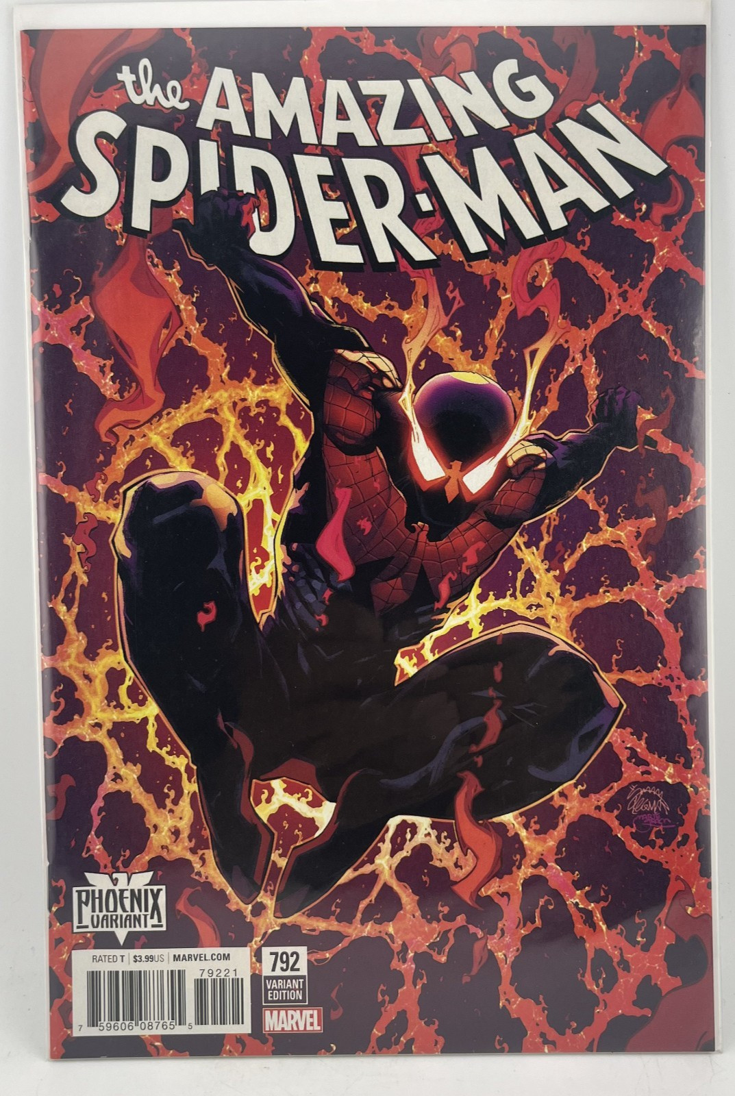 Amazing Spider-Man #792 Stegman Phoenix Variant Marvel 2017 NM plus – copy A