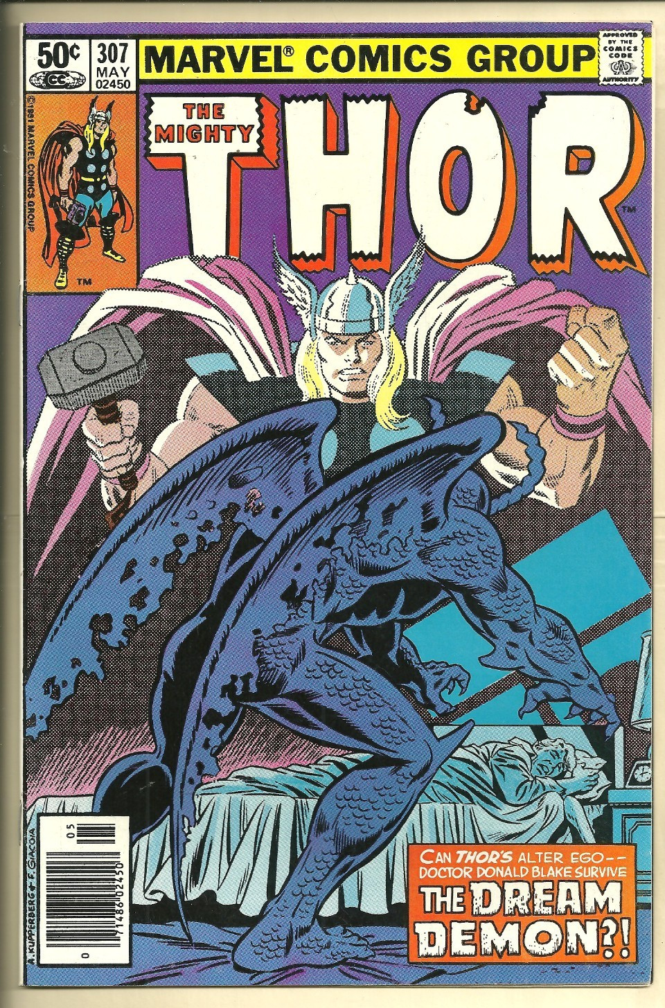 The Mighty Thor #307 VF/NM (1981) The Dream Demon!