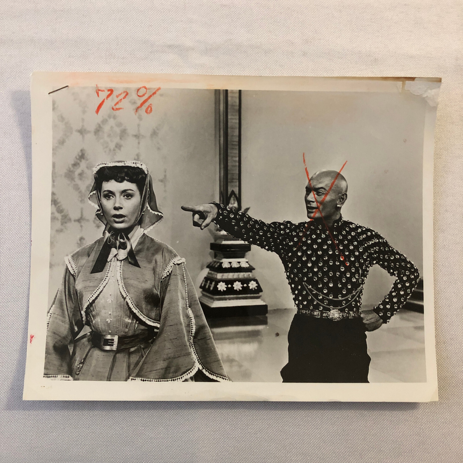 The King and I Yul Brynner Deborah Kerr ABC Television Press Photo Photograph
