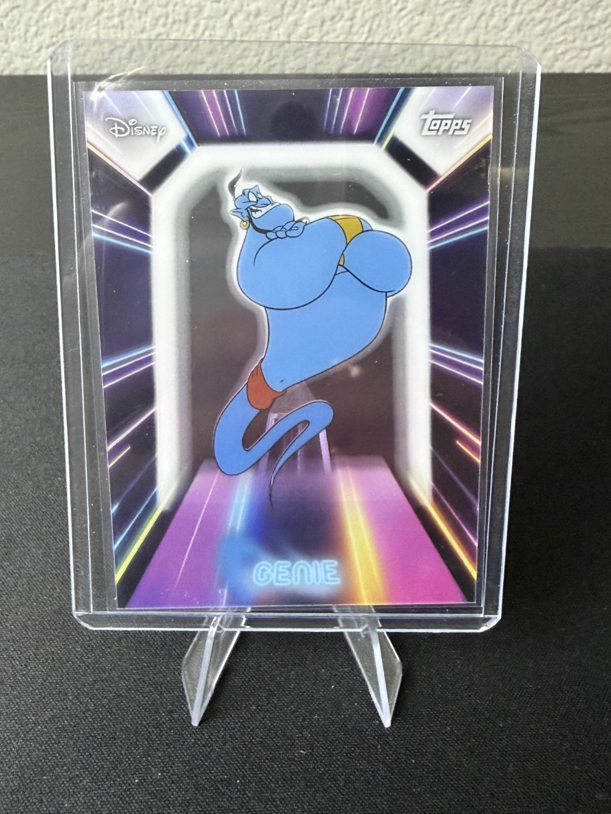 2026 Topps Disney Neon #NPL-9 Genie PETG Lights Acetate
