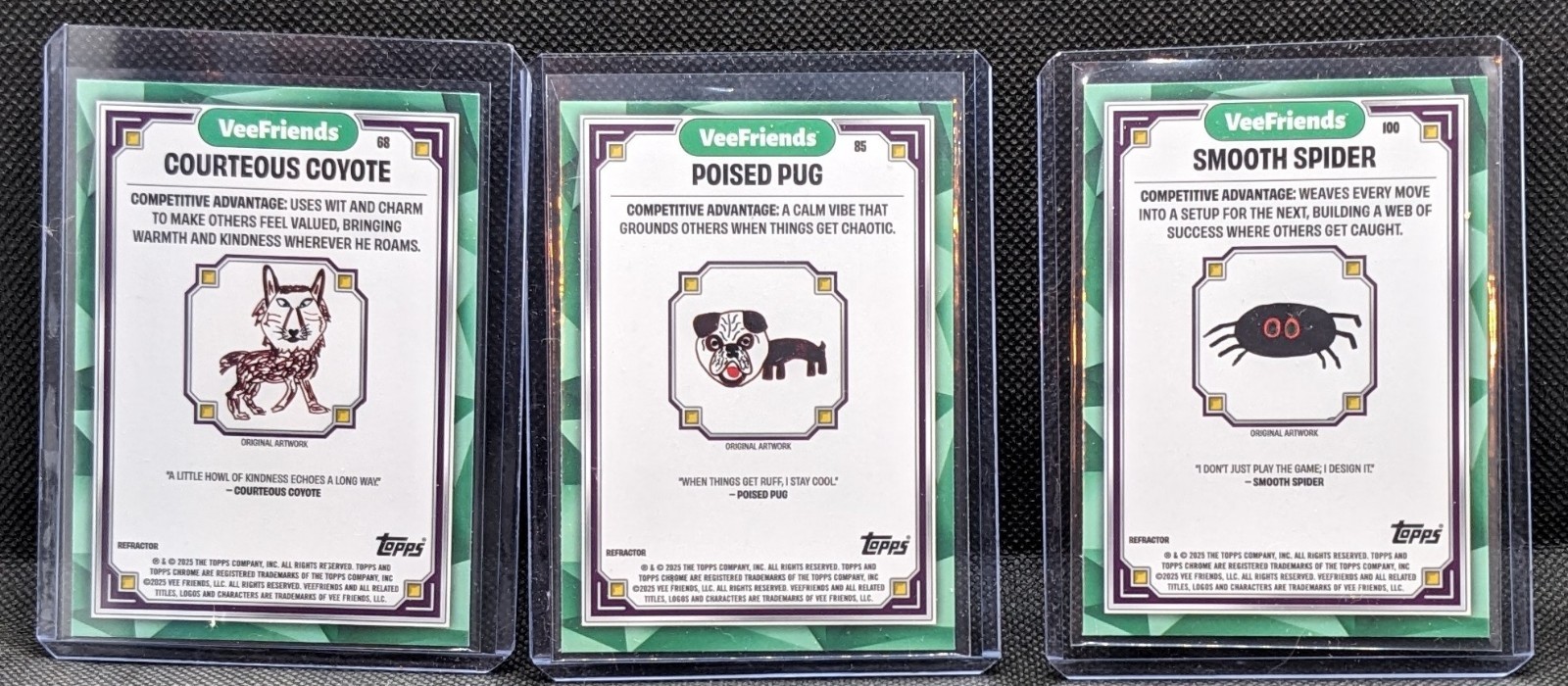 2025 Topps Chrome VeeFriends Base & Refractors – Complete your set!