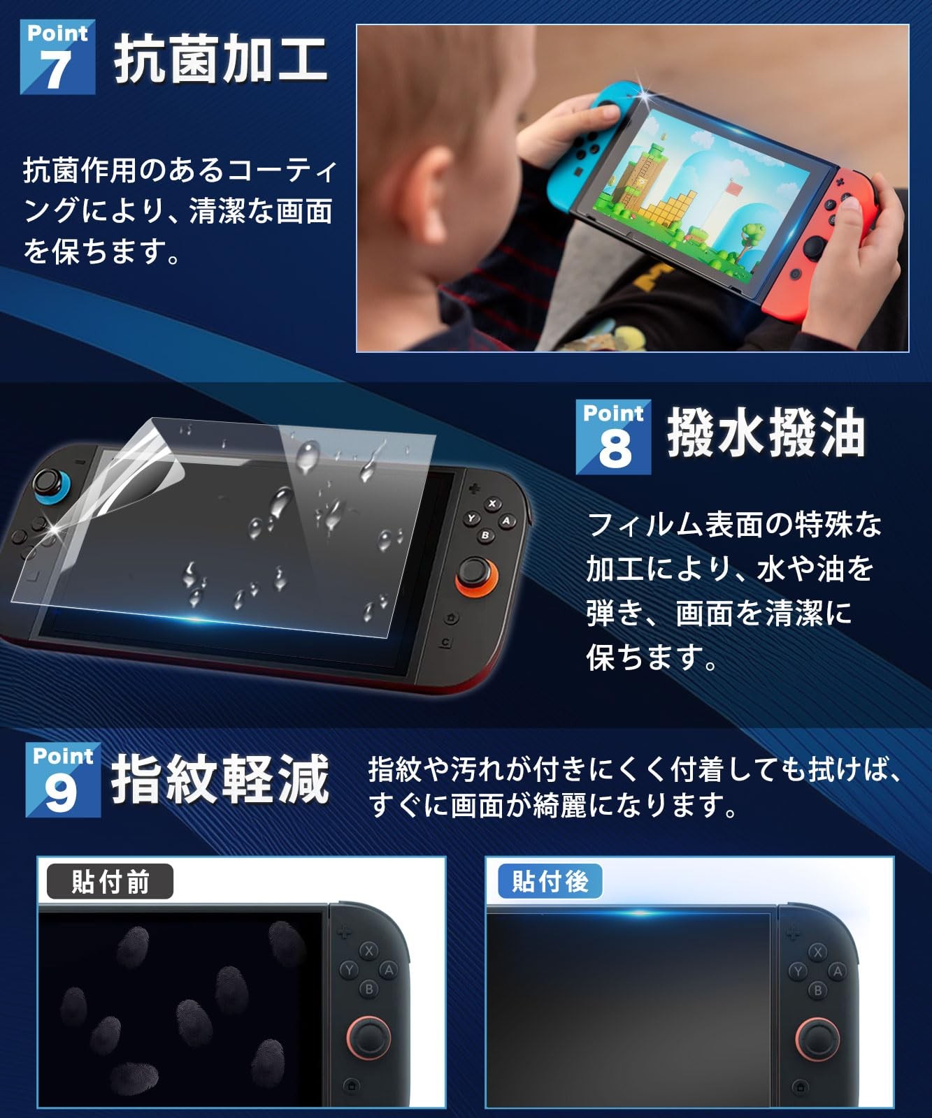 Lifeinnotech Screen Protector For Nintendo Switch 2 – Ar Film, Blue Light Cut, _