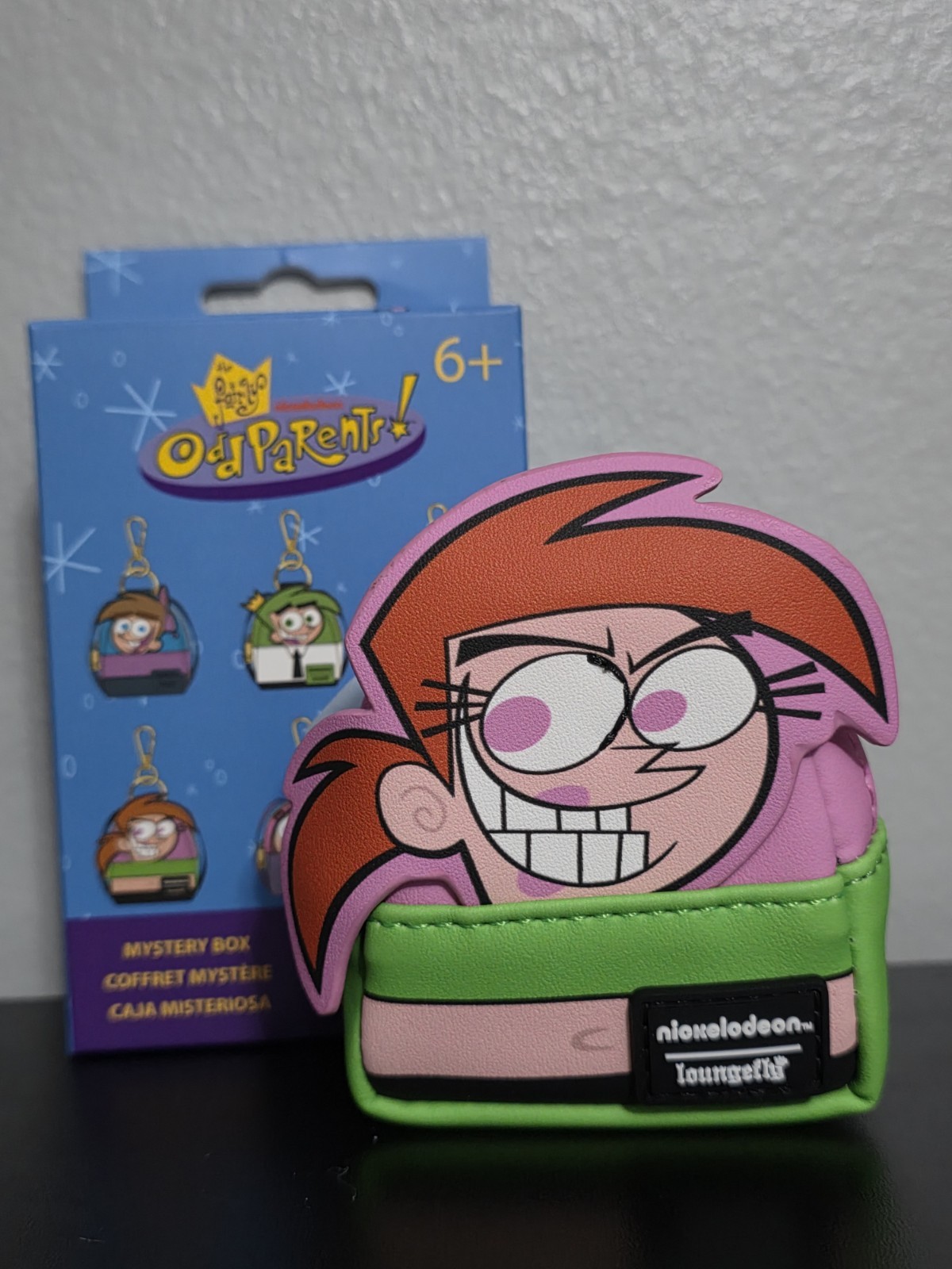 Nickelodeon Fairly Odd Parents Loungefly Mini Backpack Keychain Charm Vicky