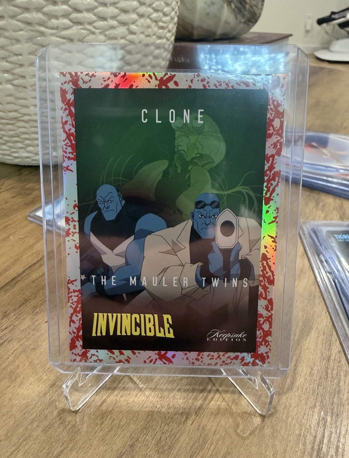 Super Products Inc. Invincible Keepsake 2023 Mauler Twins Clone Splatter #227