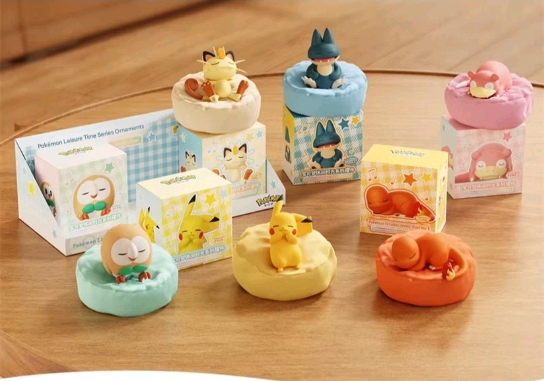 POKEMON Casual Time Series Decoration – 5 Pack China Only Release