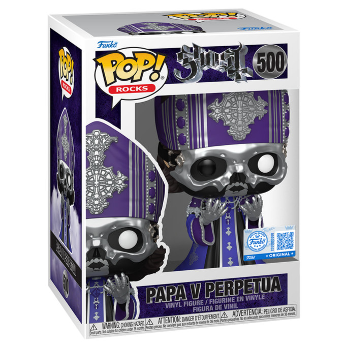Funko POP! Ghost Papa V Perpetua Limited Exclusive Figure 500 + Protector