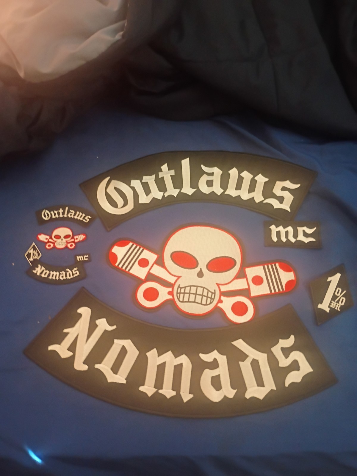 Outlaw Nomads Back &Front Patch Sets