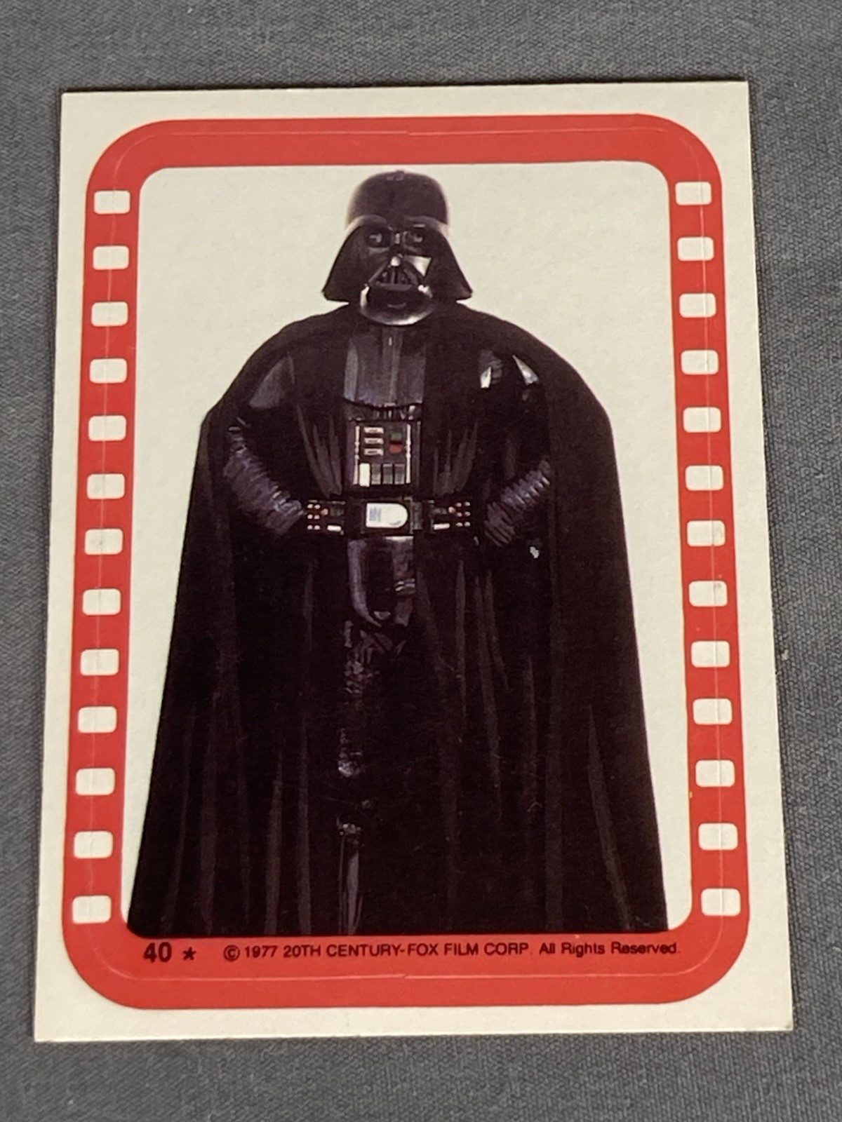 Star Wars Topps SERIES 4 🟢🔴⚫️🌑 1977 “Green” COMPLETE Sticker Set (11);#34-#44