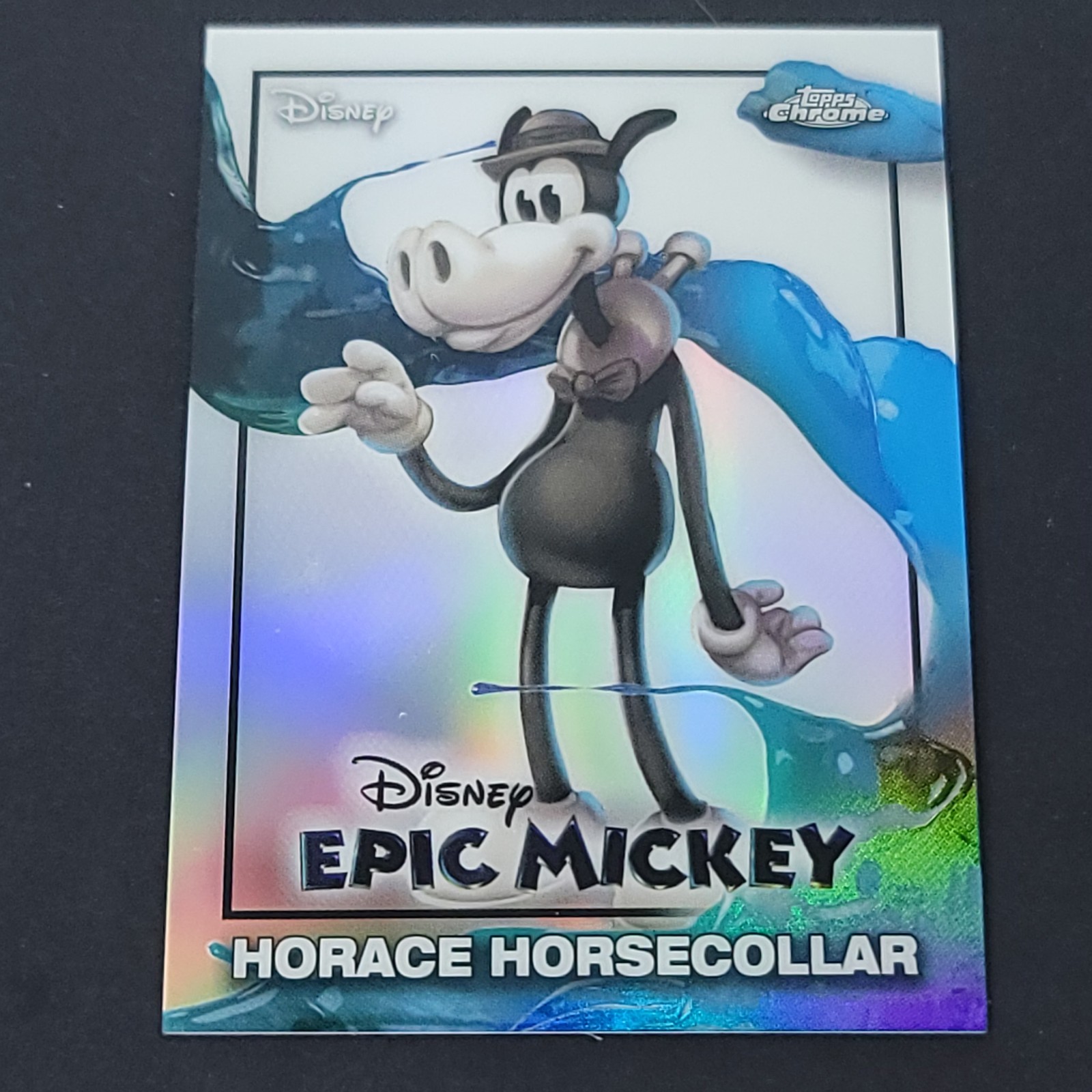 Horace Horsecollar 2026 Topps Disney Neon Chrome Epic Mickey #EM-2