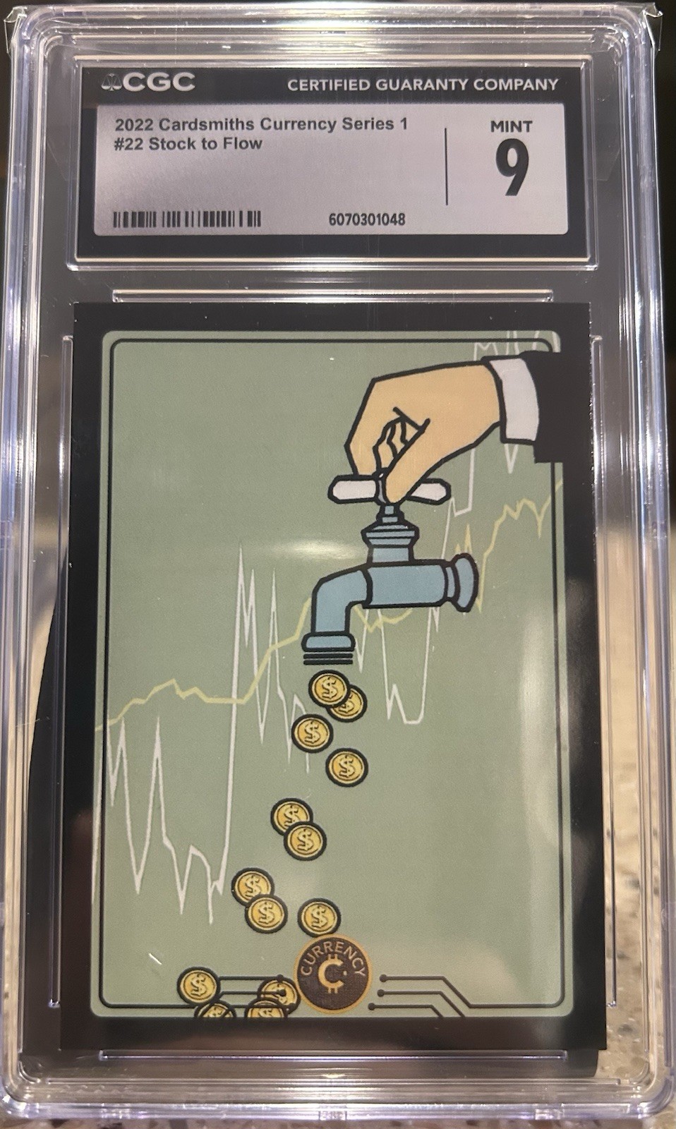 2022 Cardsmiths Currency Series 1 STOCK-TO-FLOW #22 Base CGC 9