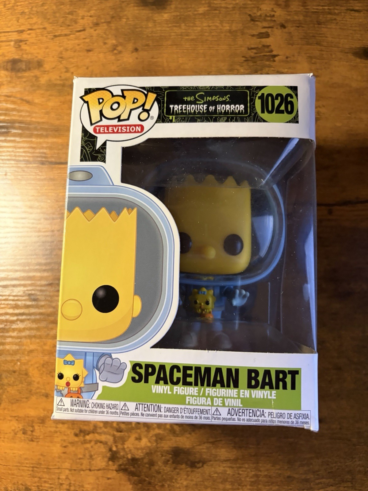 Funko Pop! Spaceman Bart #1026 The Simpsons Treehouse Of Horror NOT MINT
