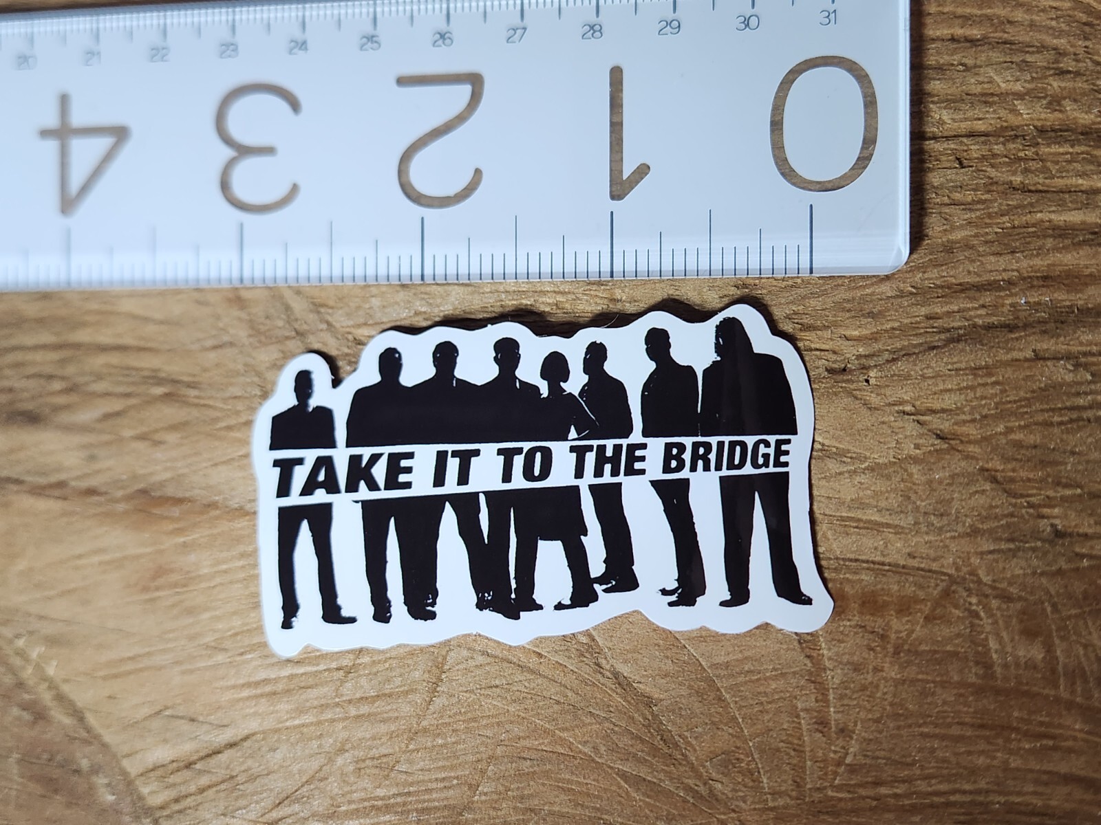 TAKE IT TO THE BRIDGE STICKER Funk Soul Rock Rhode Island