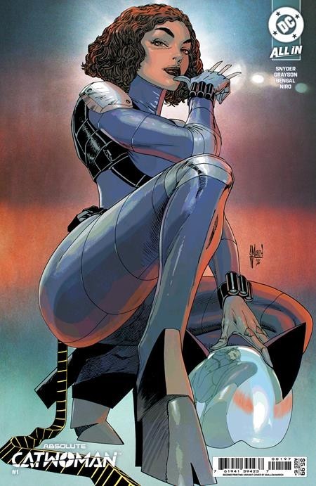 ABSOLUTE CATWOMAN #1 (OF 6) Second Printing Cvr B Guillem March
