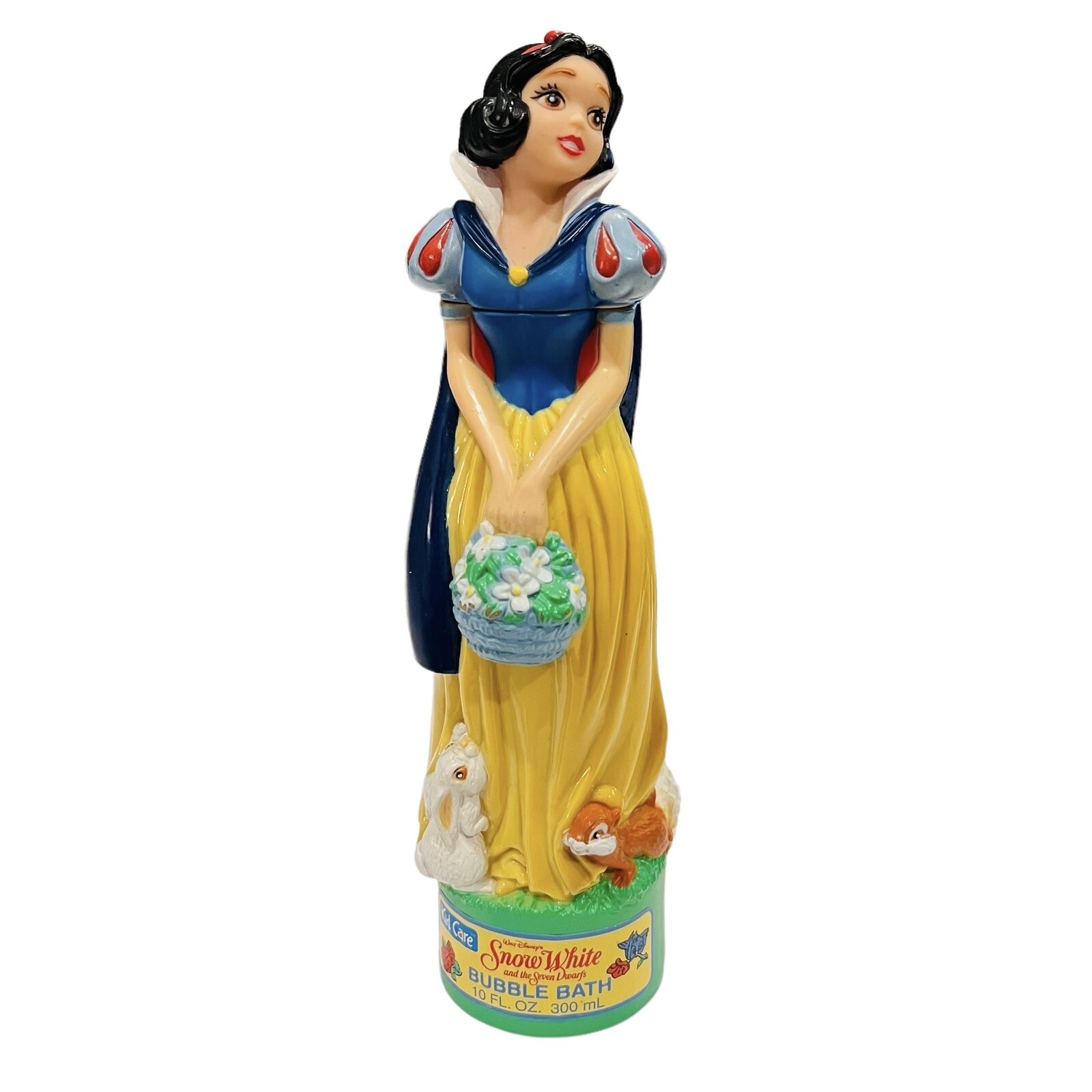 Disney Snow White & The Seven Dwarfs Bubble Bath FULL Bottle 10 oz VTG