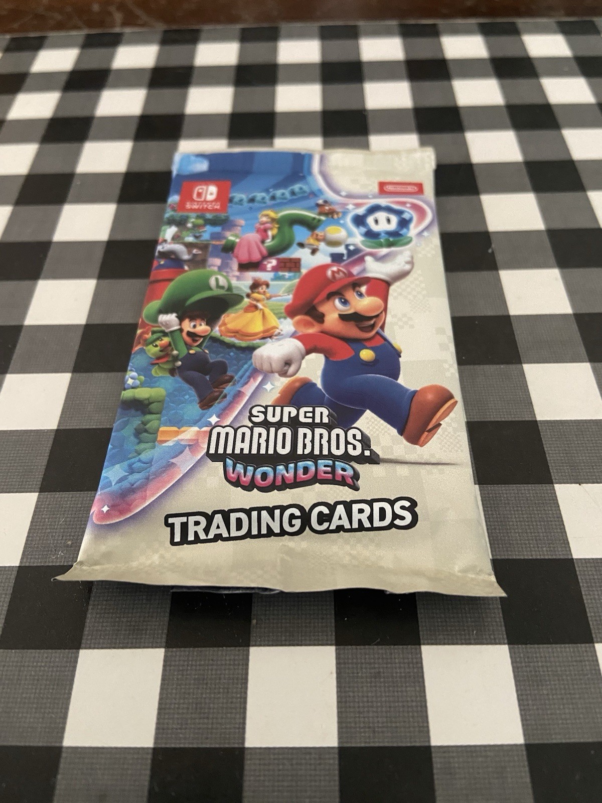 SEALED Nintendo Super Mario Bros. Wonder Trading Cards Promo Pack Only – NO GAME