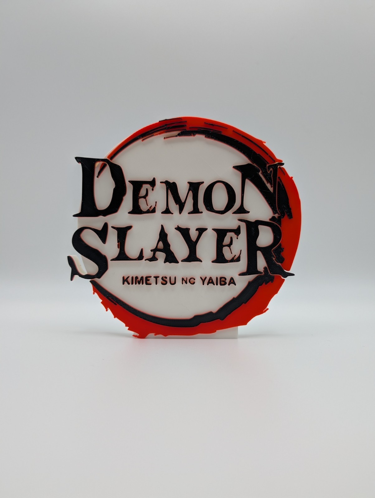 3D Demon Slayer Anime Logo For Figuarts, Action Figures and Display