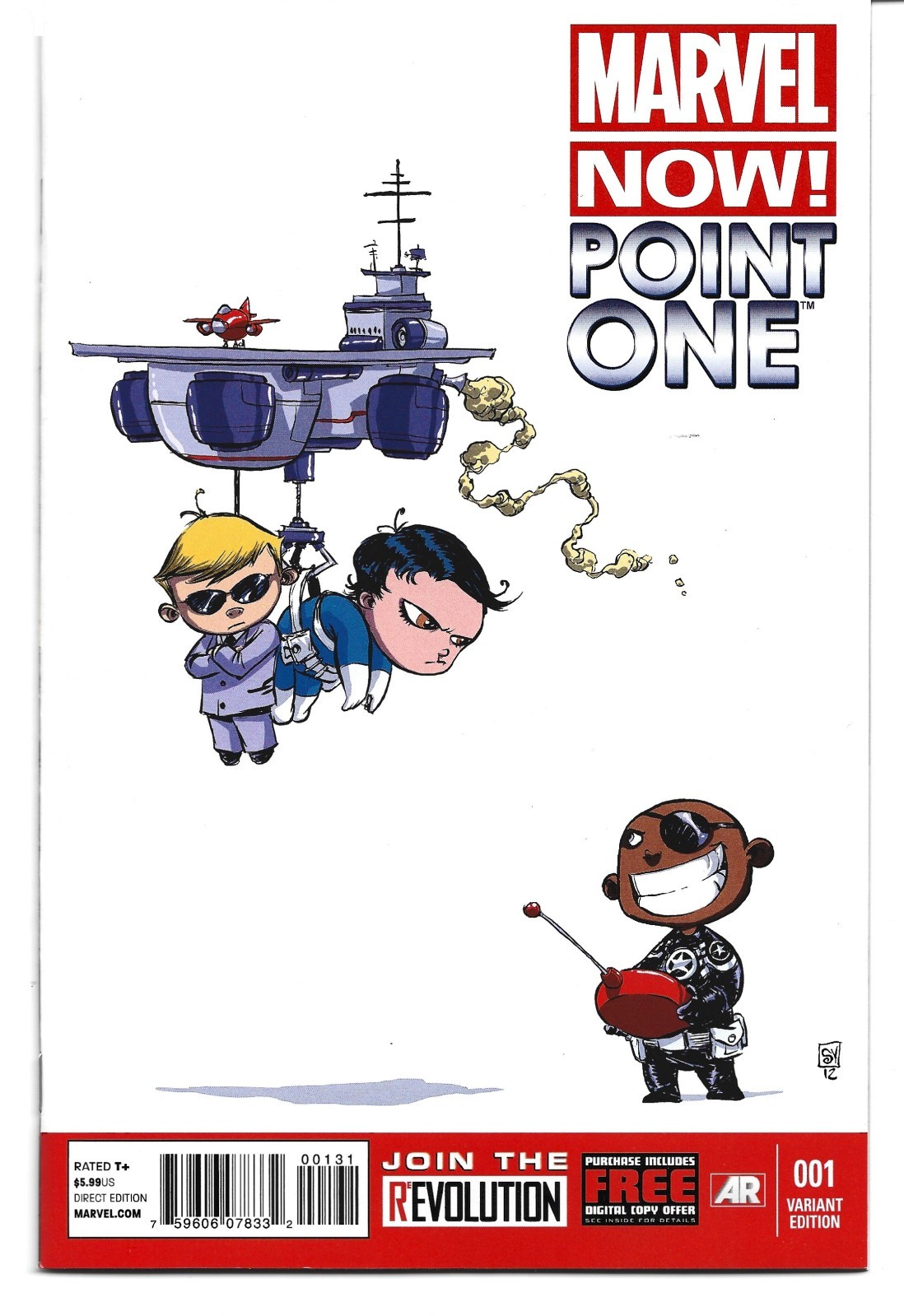 Skottie Young Baby Variant Cover NM 2012 Marvel Now! Point One #1