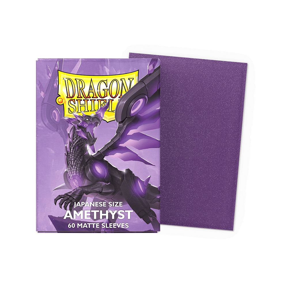 Dragon Shield: 60ct Japanese Sized Matte Amethyst Sleeves
