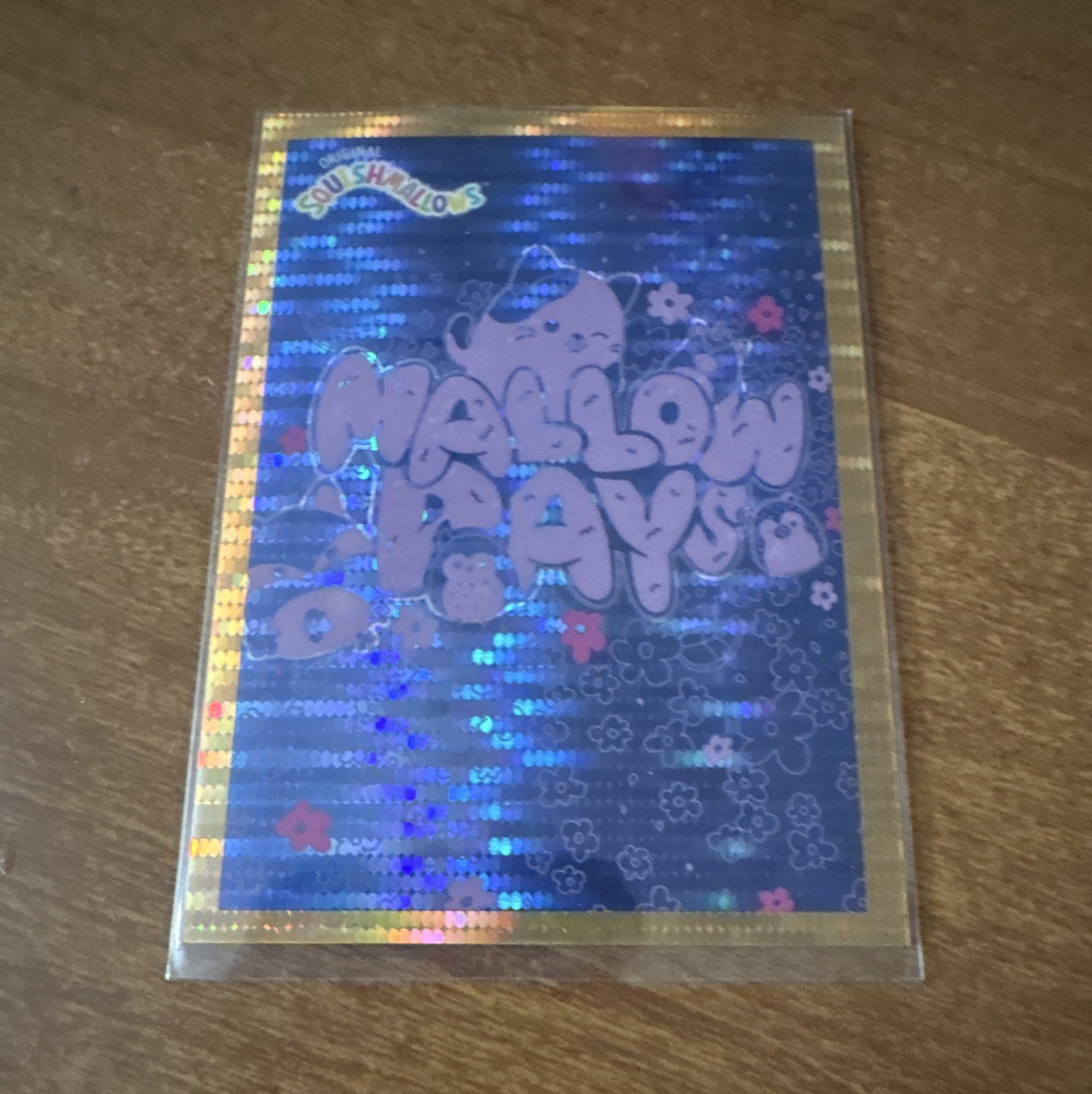 Panini 2024 Squishmallows Mallow Styles #35 Holo Parallel 32/99