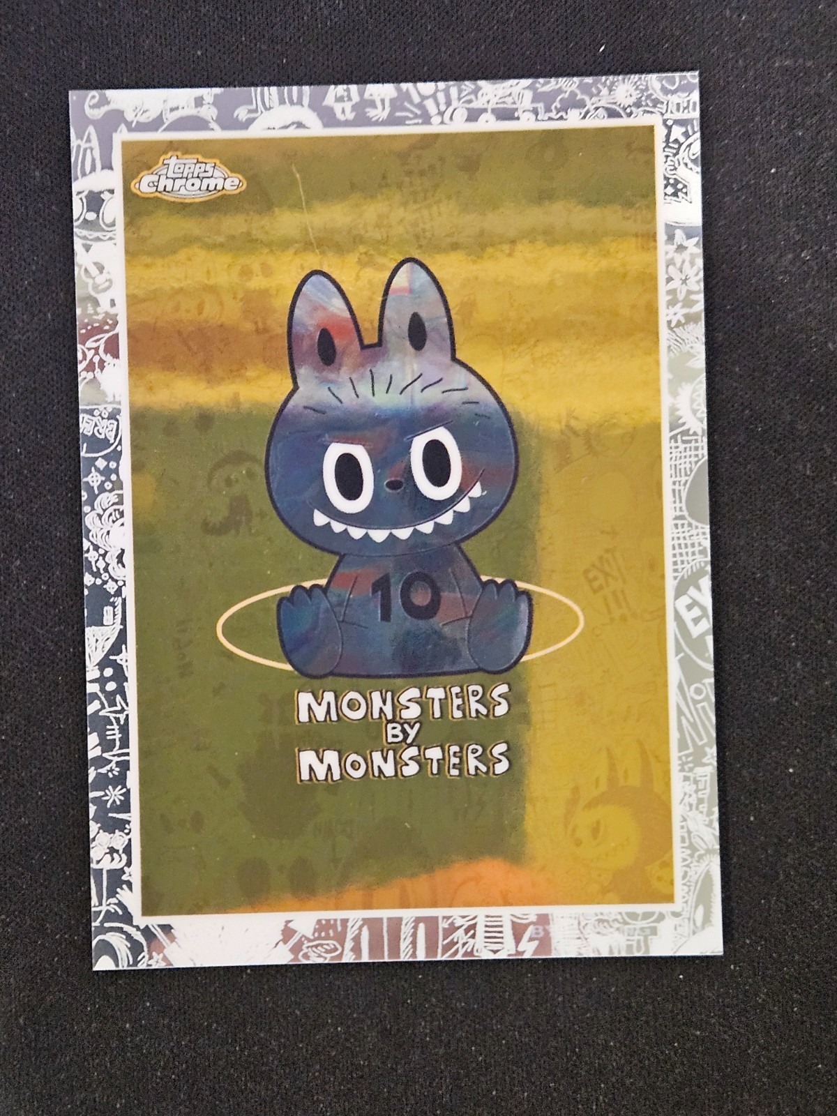 2025 TOPPS CHROME LABUBU “Monsters By Monsters” #4 Kasing Lung