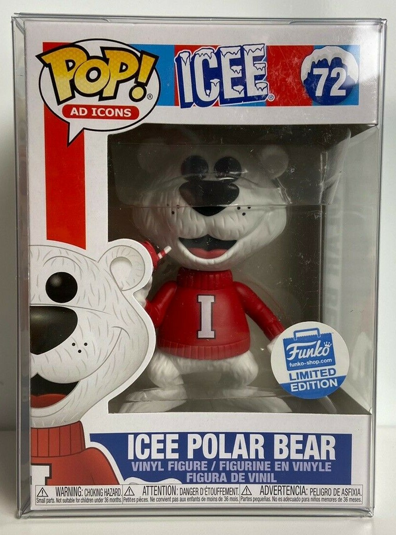 Funko Pop Ad Icons: Icee Polar Bear #72 Cyber Monday Exclusive w/ protector