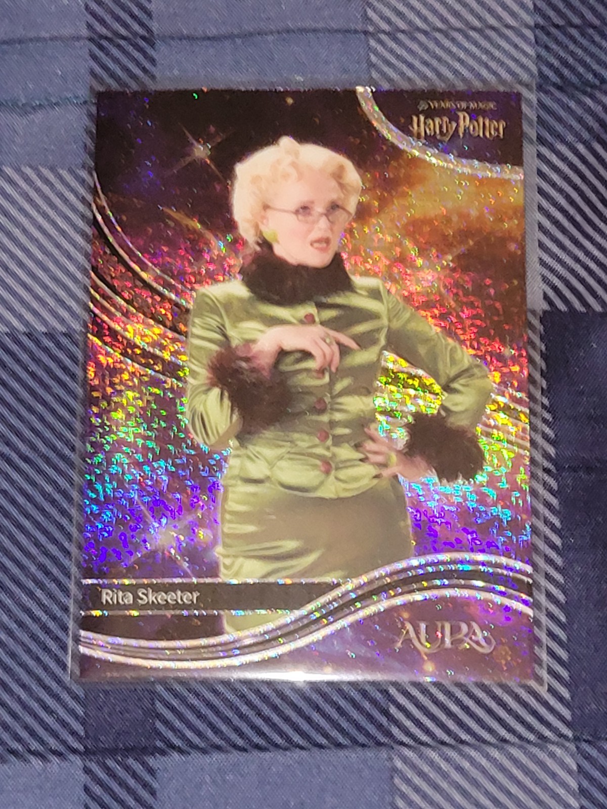 2026 KAKAWOW AURA HARRY POTTER 25TH RITA SKEETER STARLIGHT CARD 67/299