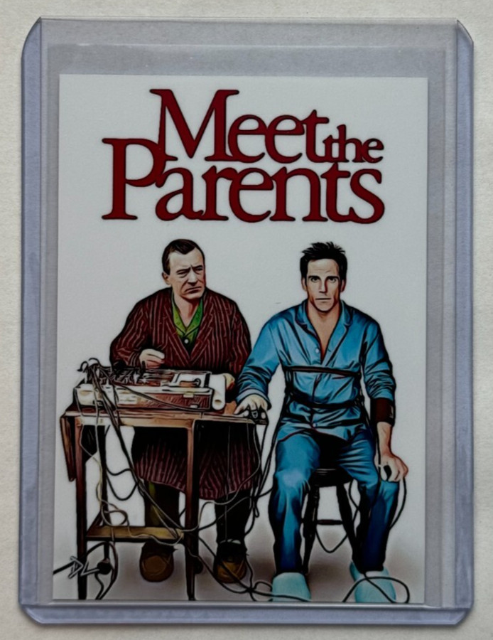 Meet The Parents Limited Artist Signed “Comedy Classic” Trading Card 2/10