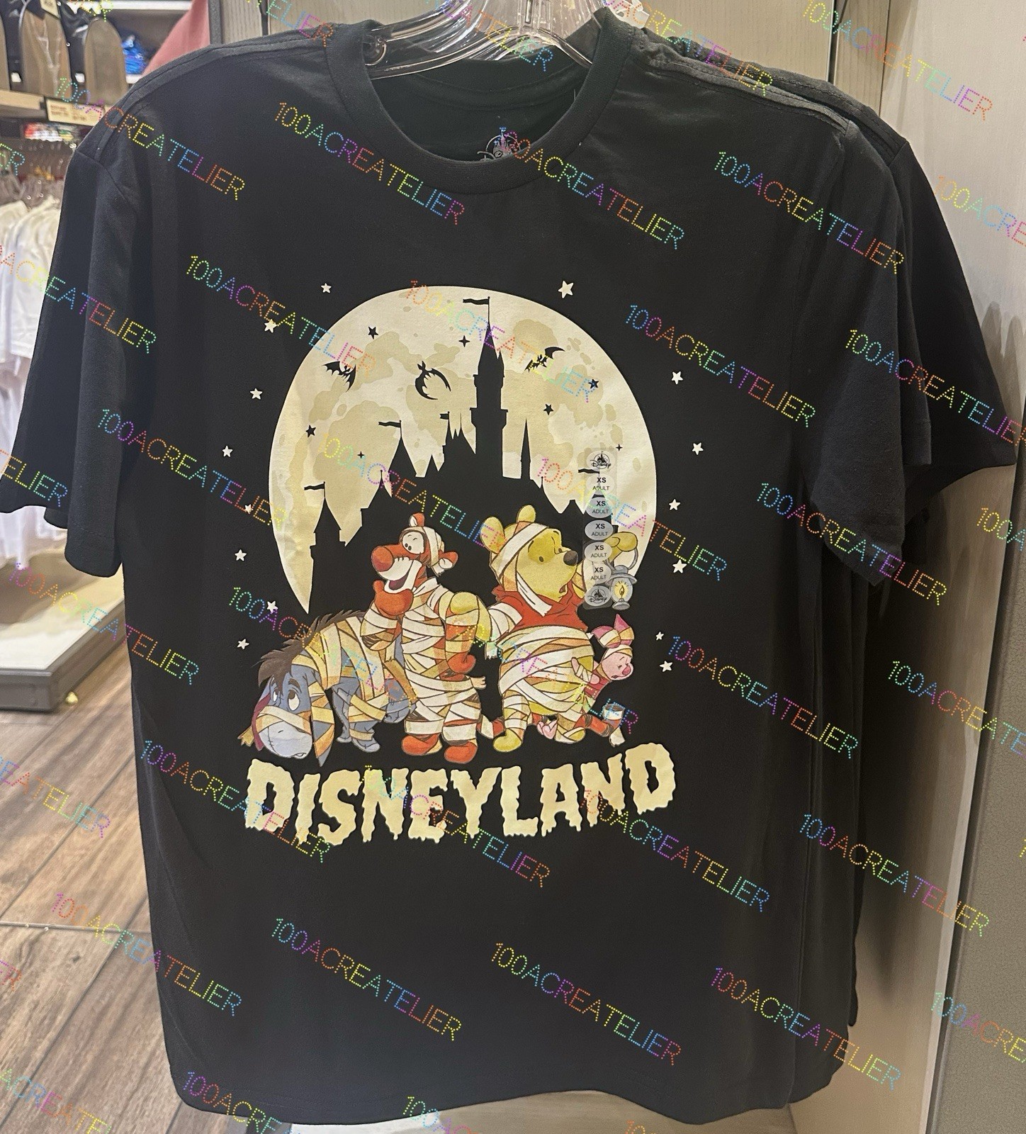 Disneyland Halloween 2026 The Mummy Winnie The Pooh T-Shirt New ALL SIZES