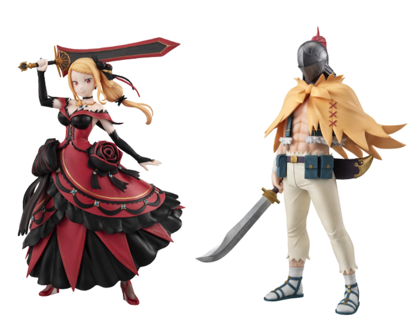 Re:ZERO Royal Selection Candidate & Knight Figure Priscilla & Al Set of 2 NEW