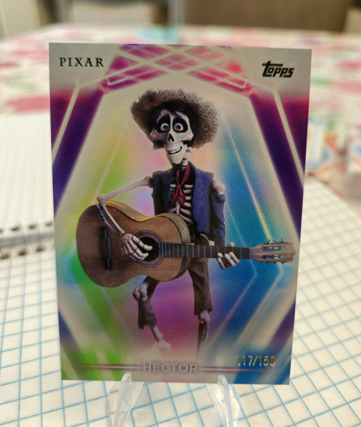 2023 Topps Pixar Coco Héctor Rivera #66 Serial Numbered 117/150 Trading Card