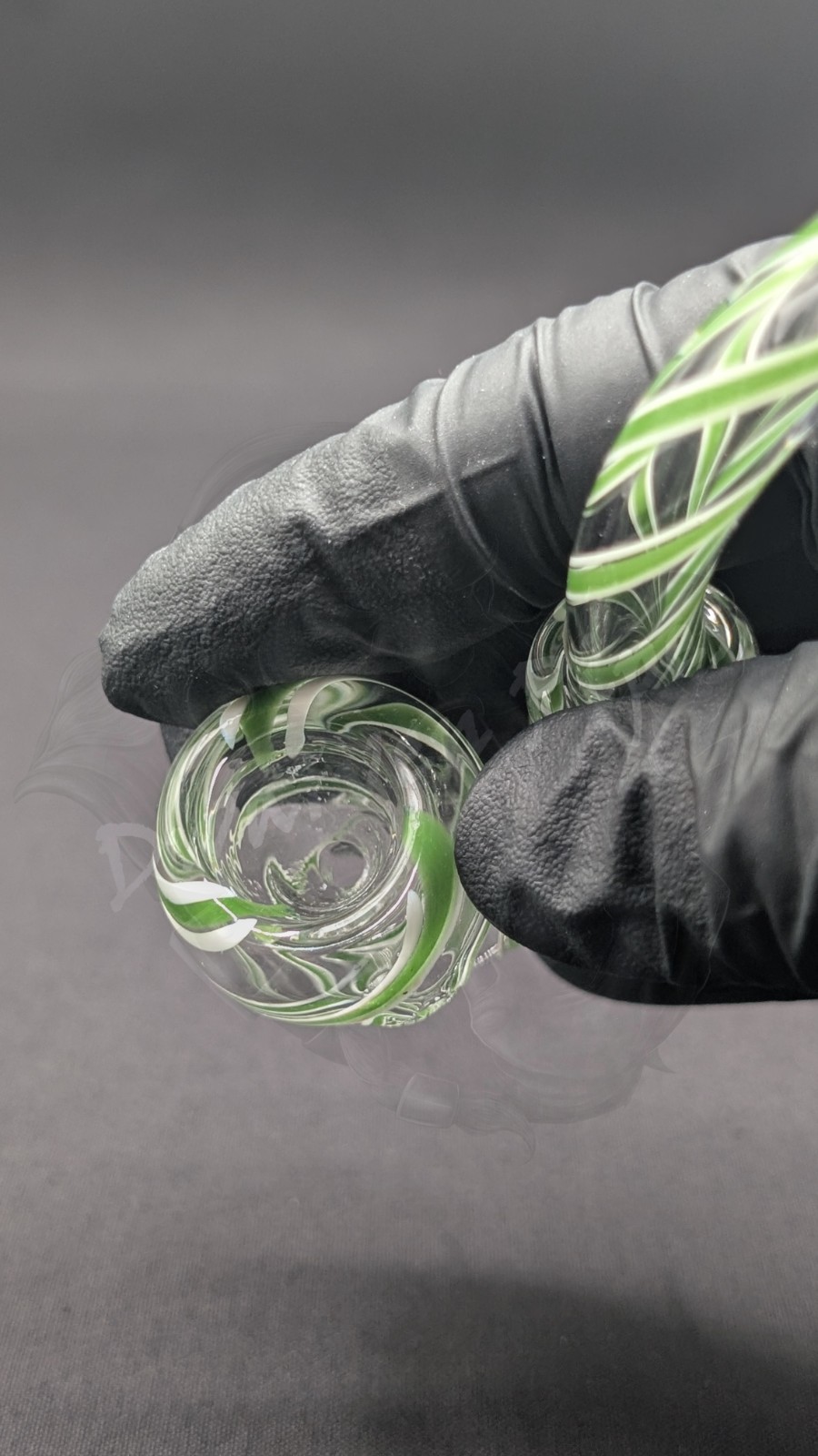 4″ Inch Tobacco Sherlock Glass Bowl Pipe GR10