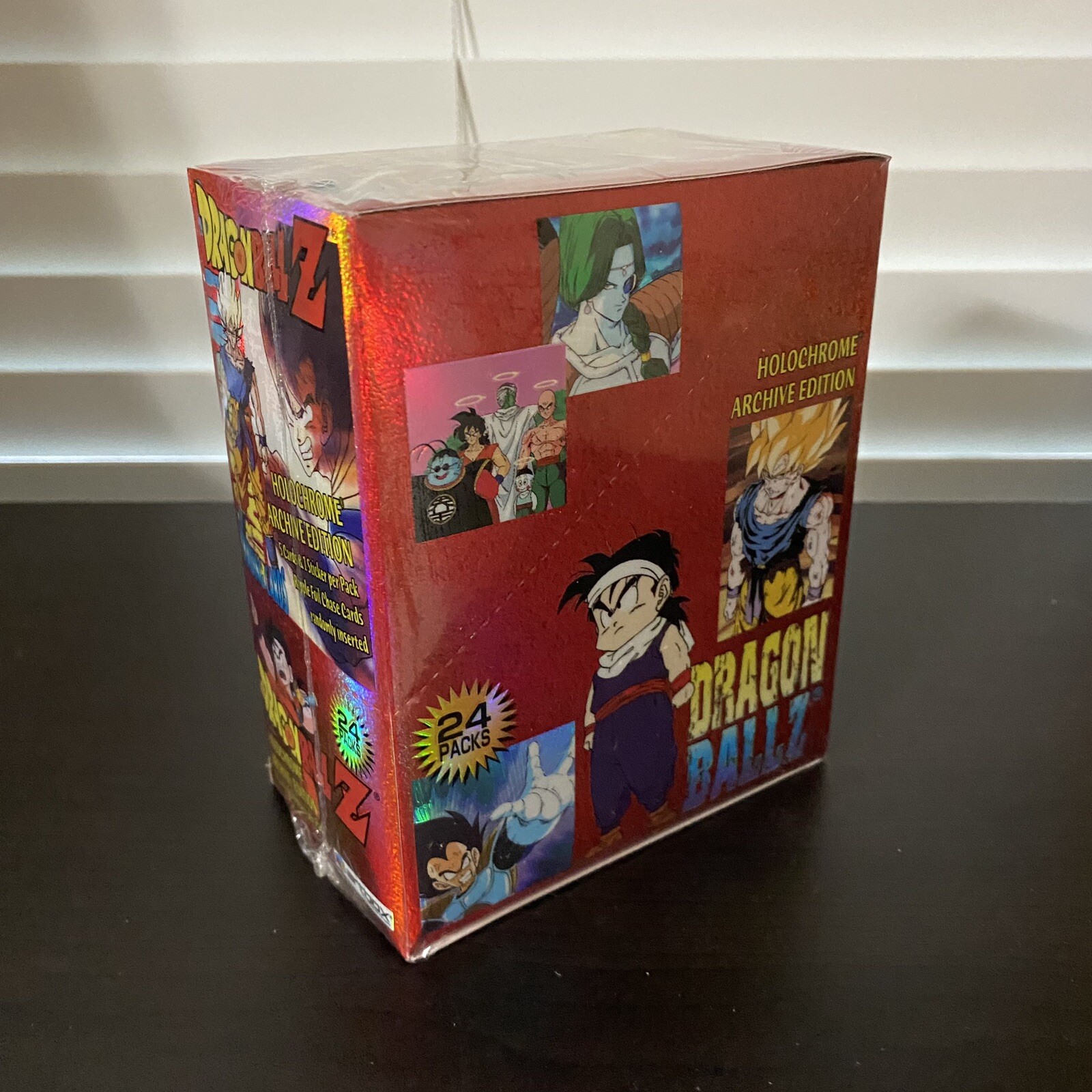 Dragon Ball Z Holochrome Archive Edition Trading Card Box Sealed 24 Packs
