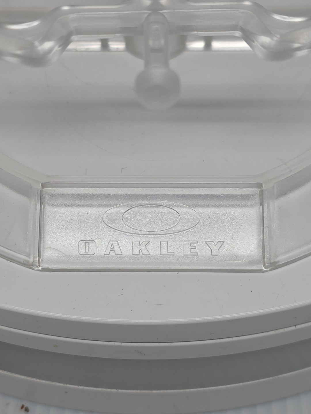 Oakley Sunglasses Holder Clear Plastic, 3-Tier Riser Display Stand Mount