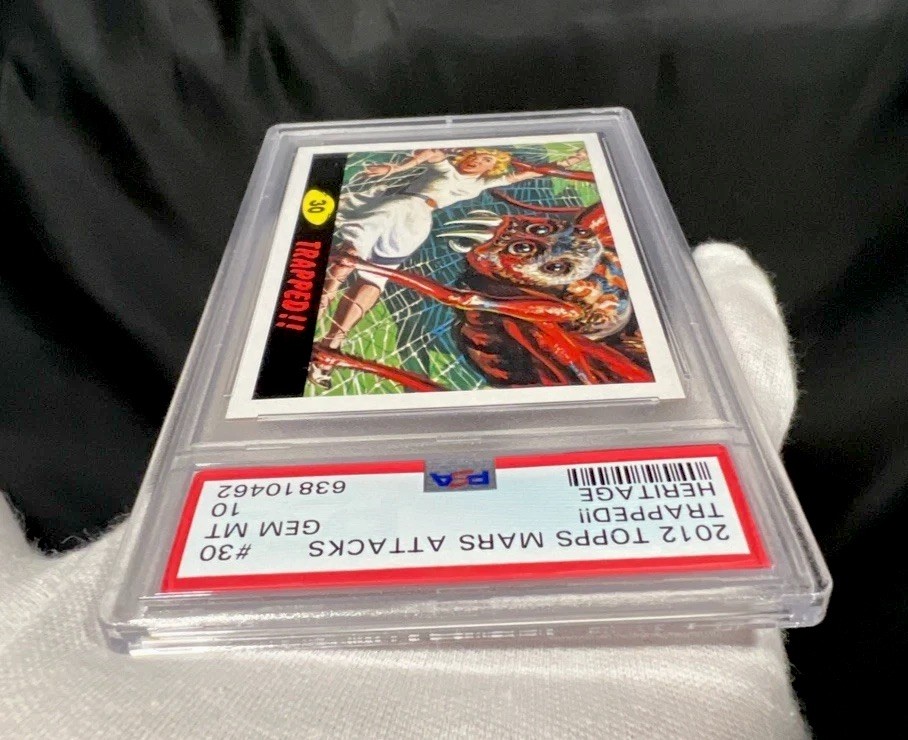 2012 Topps Mars Attacks Heritage #30 Trapped!! PSA 10 GEM MINT