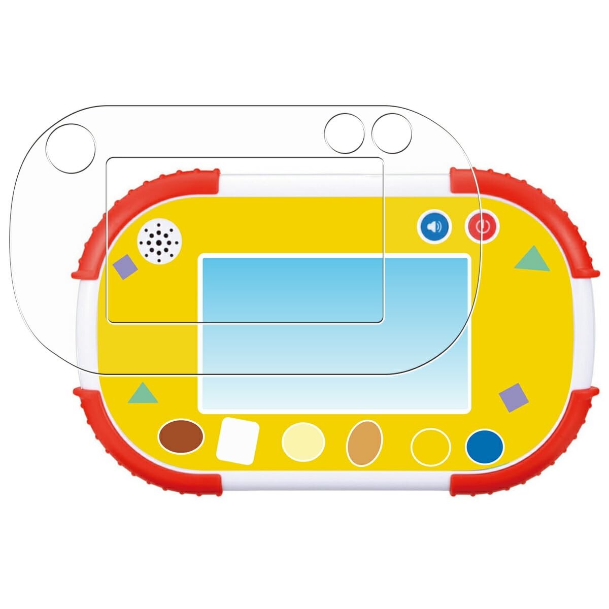 [Set of 2] ClearView Anpanman Educational Pad Protective Film Anti-Fingerprint